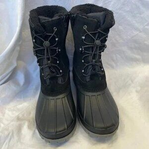 Lands' Ends Expedition Waterproof Insulated Snow Boots, Youth 7, NWT